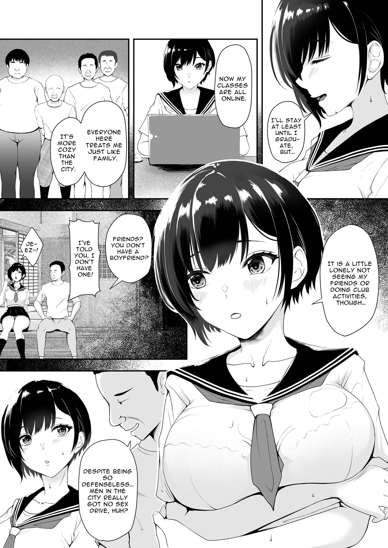 I'm the only girl in this village on the brink of population collapse - Genkai Shuuraku de Wakai Onna wa Watashi dake page 8 full