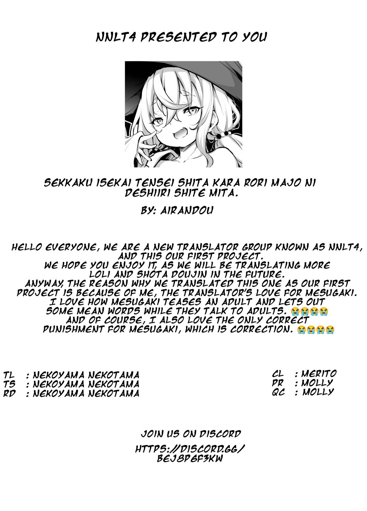 Sekkaku Isekai Tensei Shita Kara Rori Majo ni Deshiiri Shite Mita - Page 7  - Comic Porn XXX