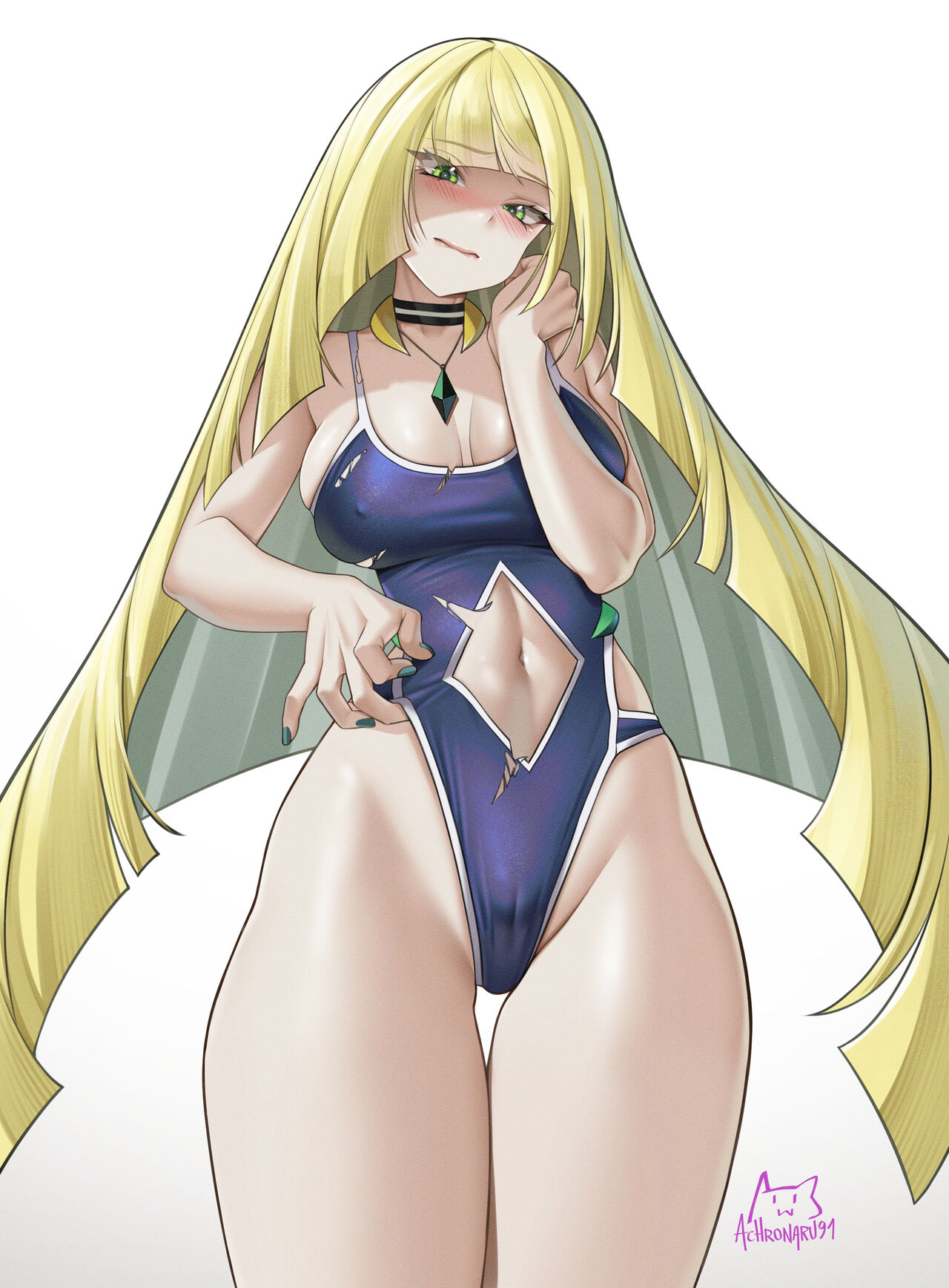 Lusamine Strip Game page 10 full