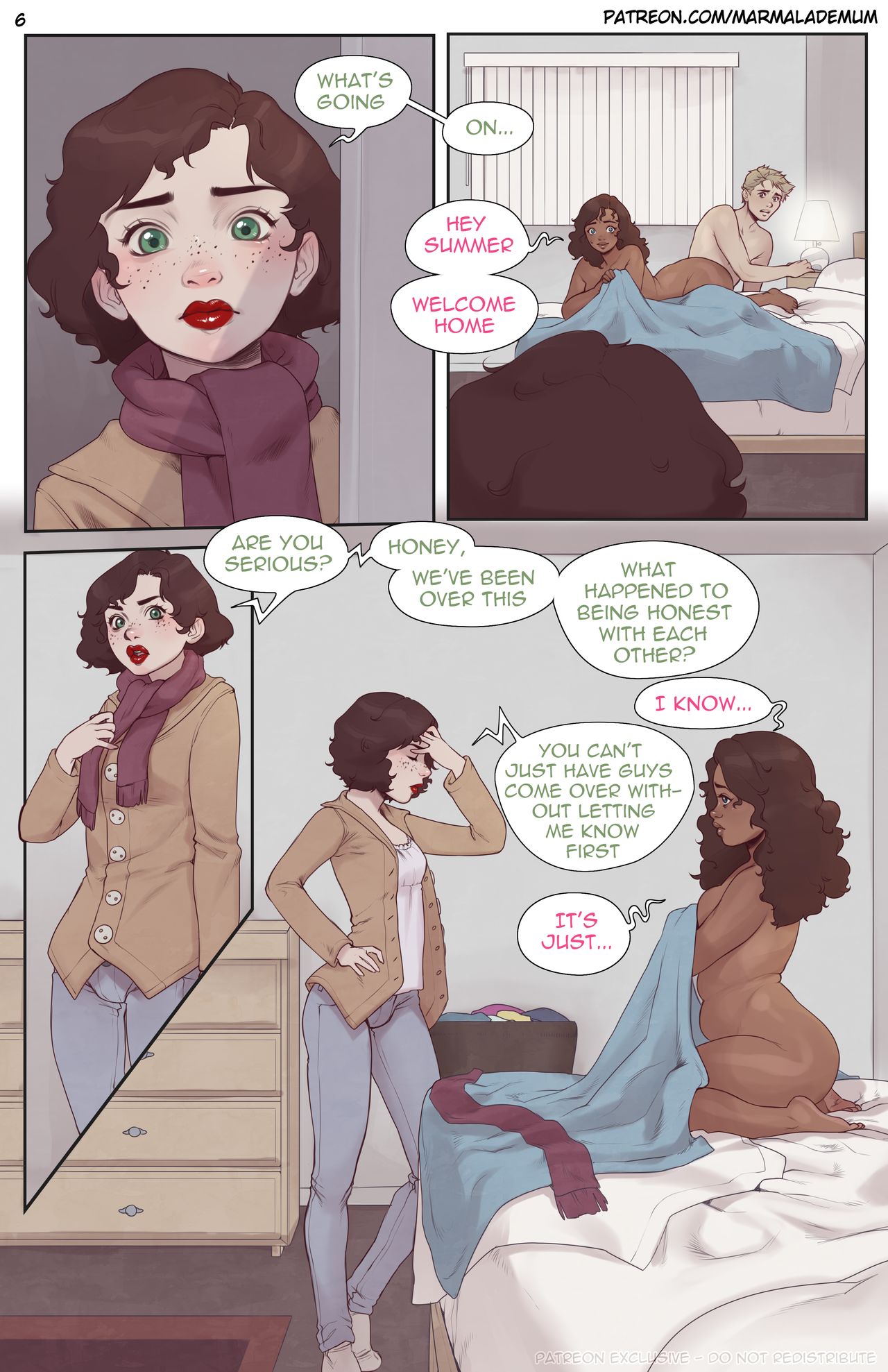 Marmalade Mum Open Season page 6 full