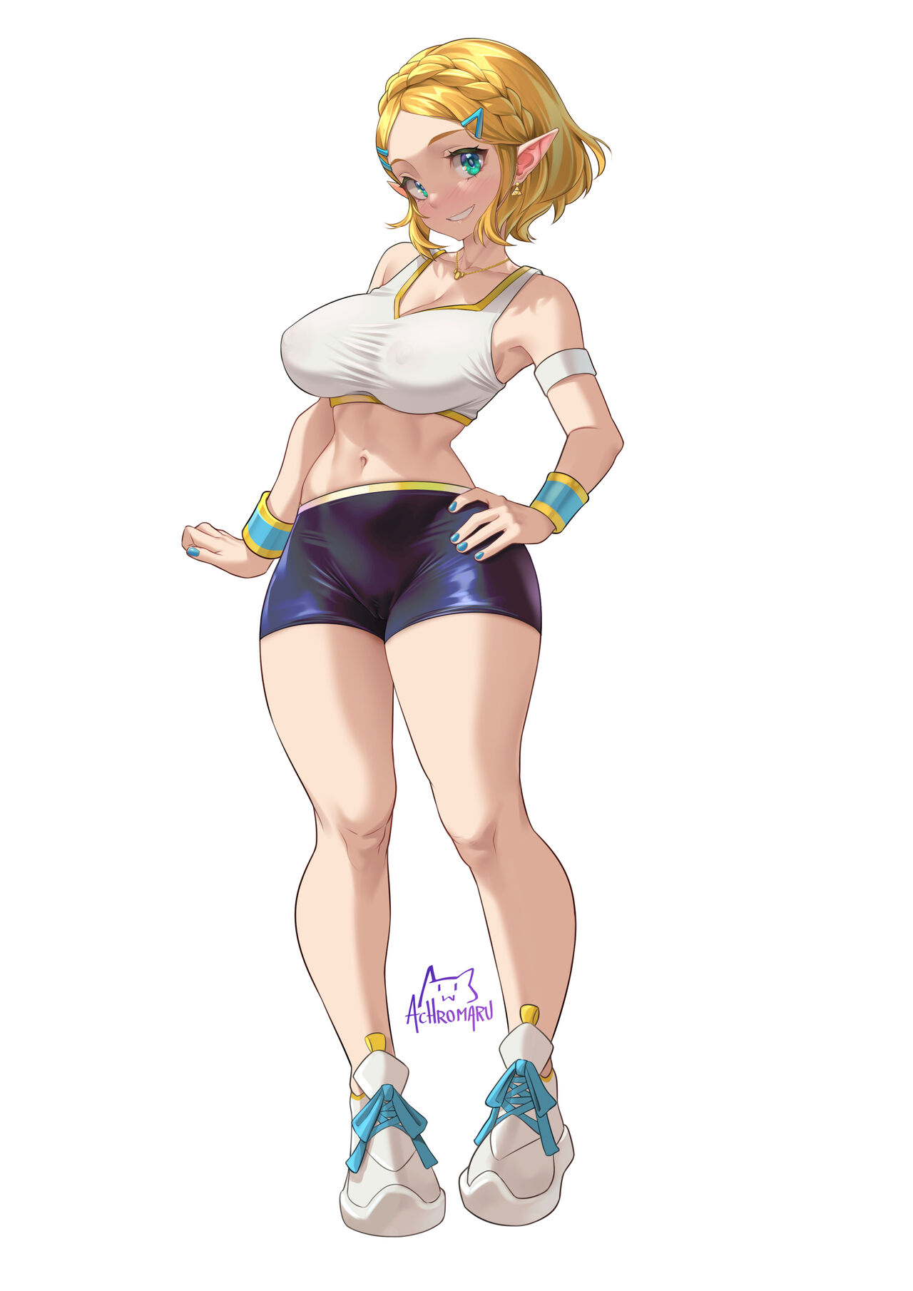 Zelda's Strip Game page 1 full
