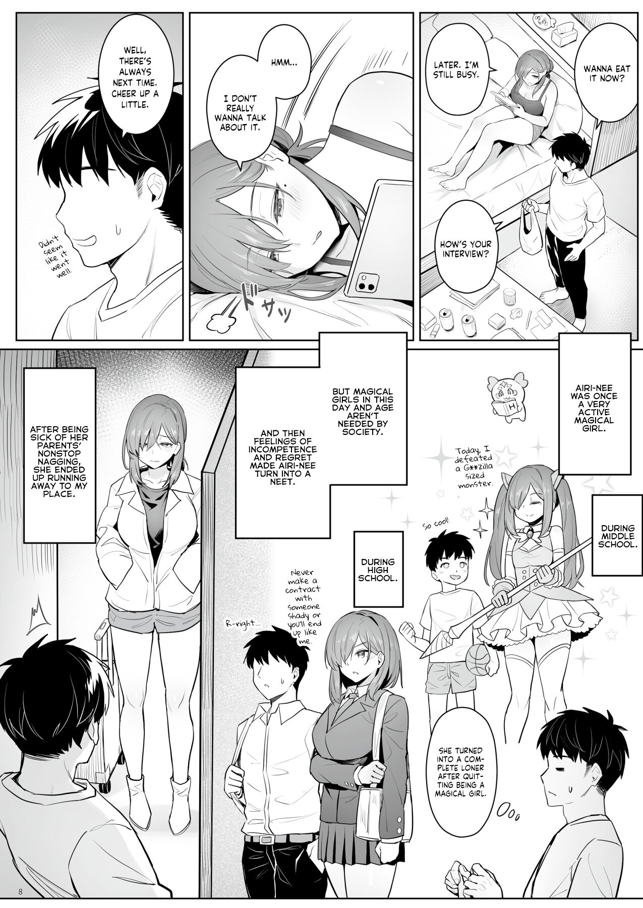 Moto Mahou Shoujo no Hikikomori Seikatsu | The NEET Life of a Former Magical Girl page 7 full