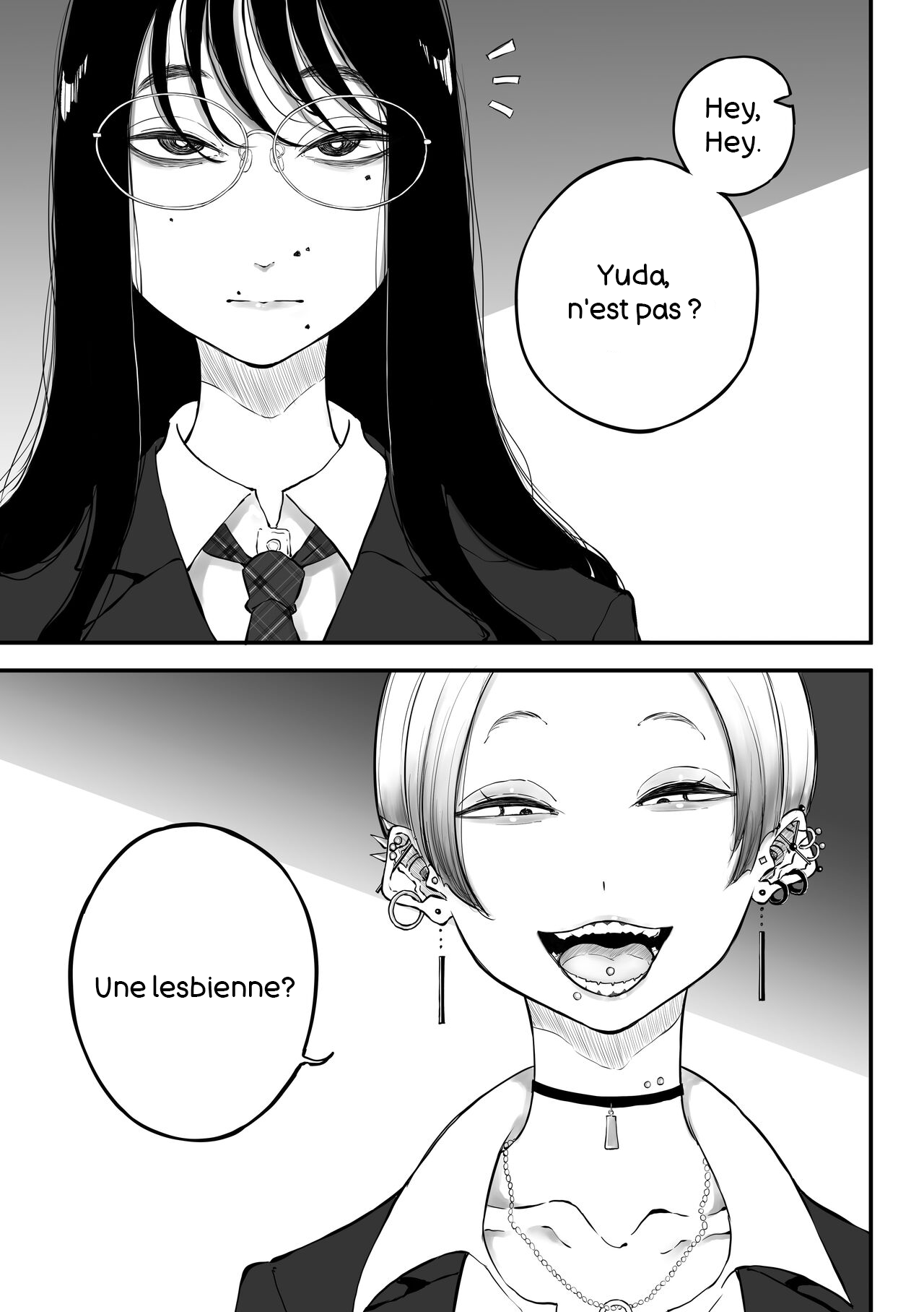 _The_Gyaru_Who_Mocked_a_Nerd_After_Discovering_her_Secret_Account__ page 1 full