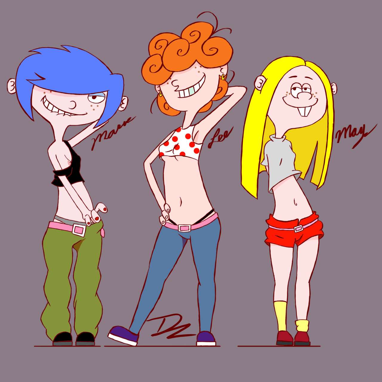 Ed, Edd n Eddy girls page 1 full