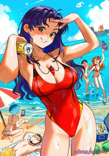 [Snegovski] Misato's summer duty (Neon Genesis Evangelion) cover