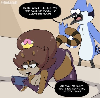 [JinAsault] Rigbette (Regula Show) (Ongoing) cover