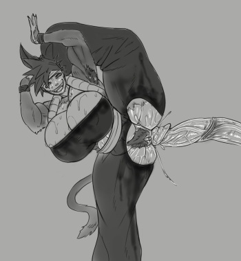 [SaltyChocolate] Muscular Monkey Commission cover