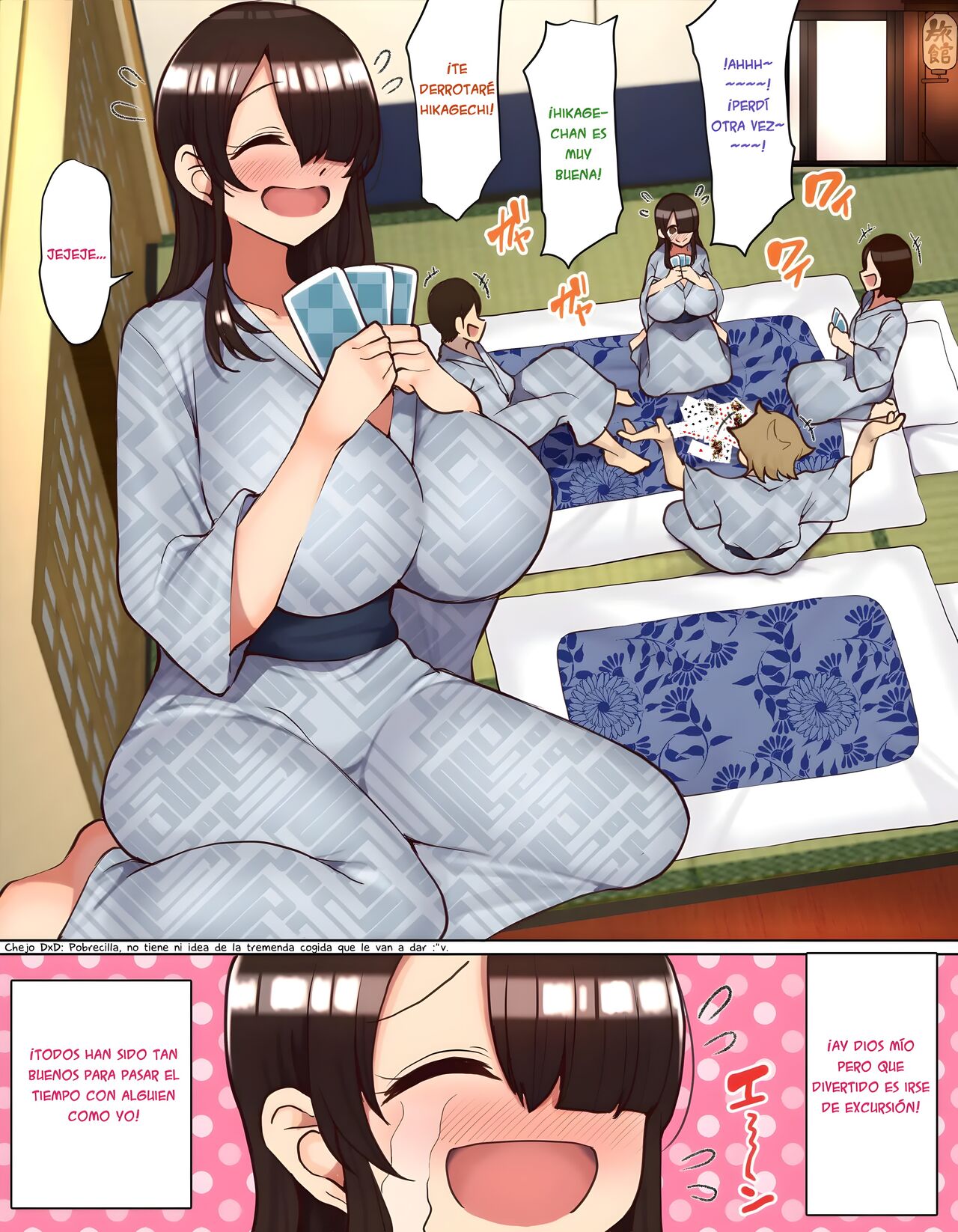 Shuugaku Ryokou de YouCha to Onaji Group ni Nacchatta Mekakure InCha-chan |  La sombría terminó en un grupo cariñoso durante el viaje escolar - Page 5 -  Comic Porn XXX