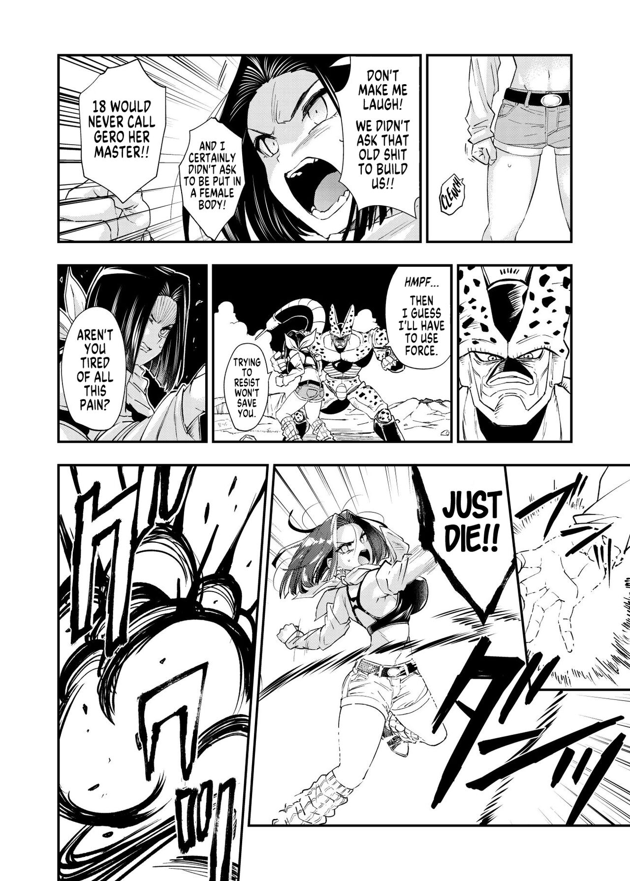 Cell no Esa ~Futanari Hen~ | Cell's Feed ~Futanari~ page 11 full
