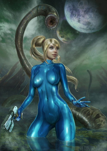 Samus & The Worm cover