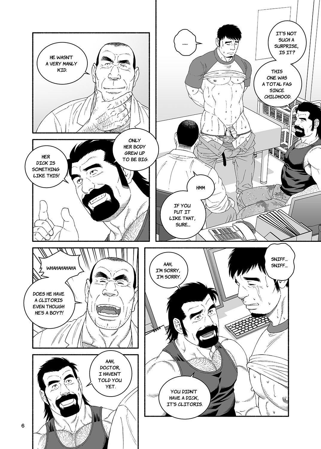 Tagame Gengoroh the Clinic page 6 full