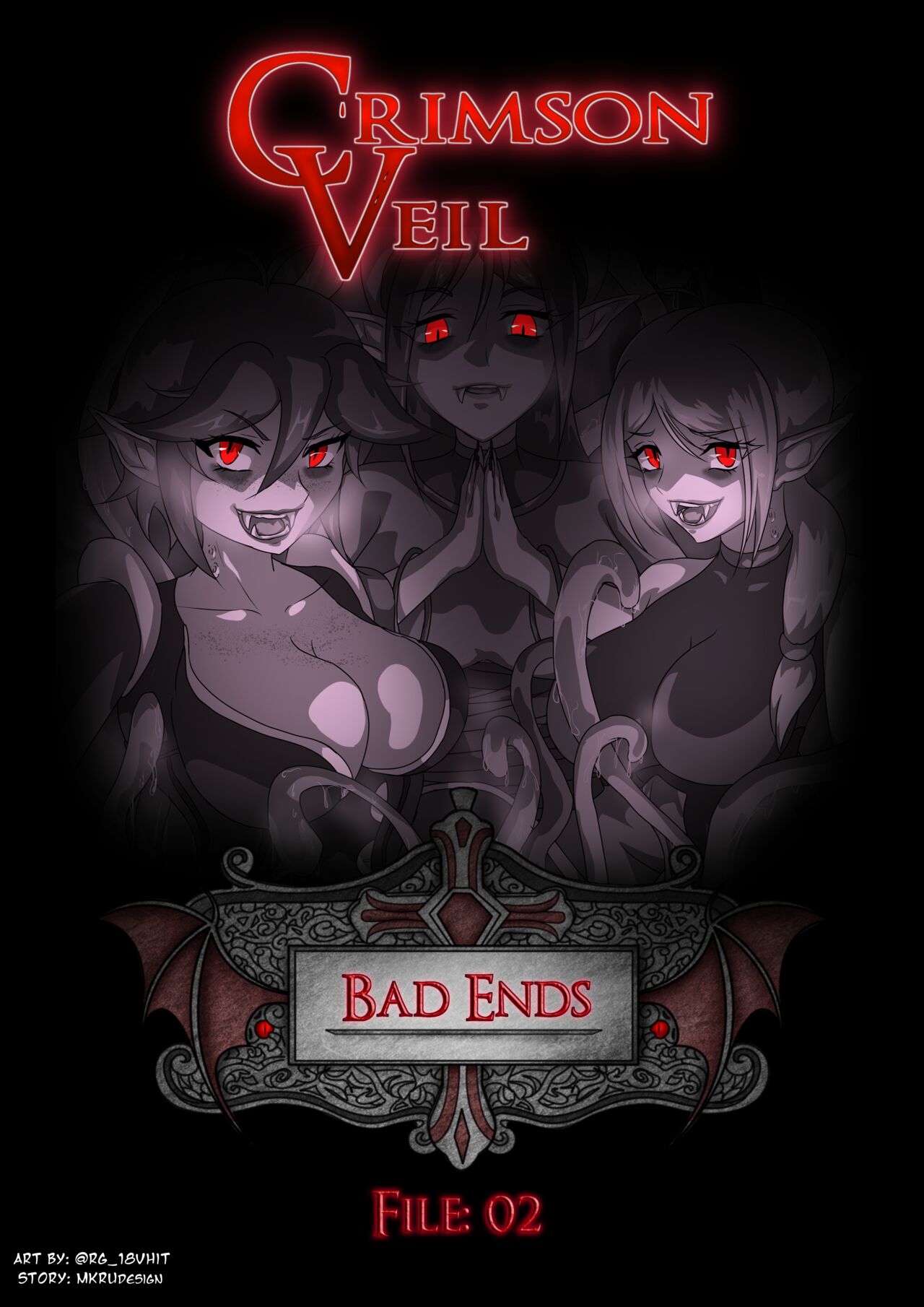 Crimson Veil Bad Ends: File 2 ENG page 1 full