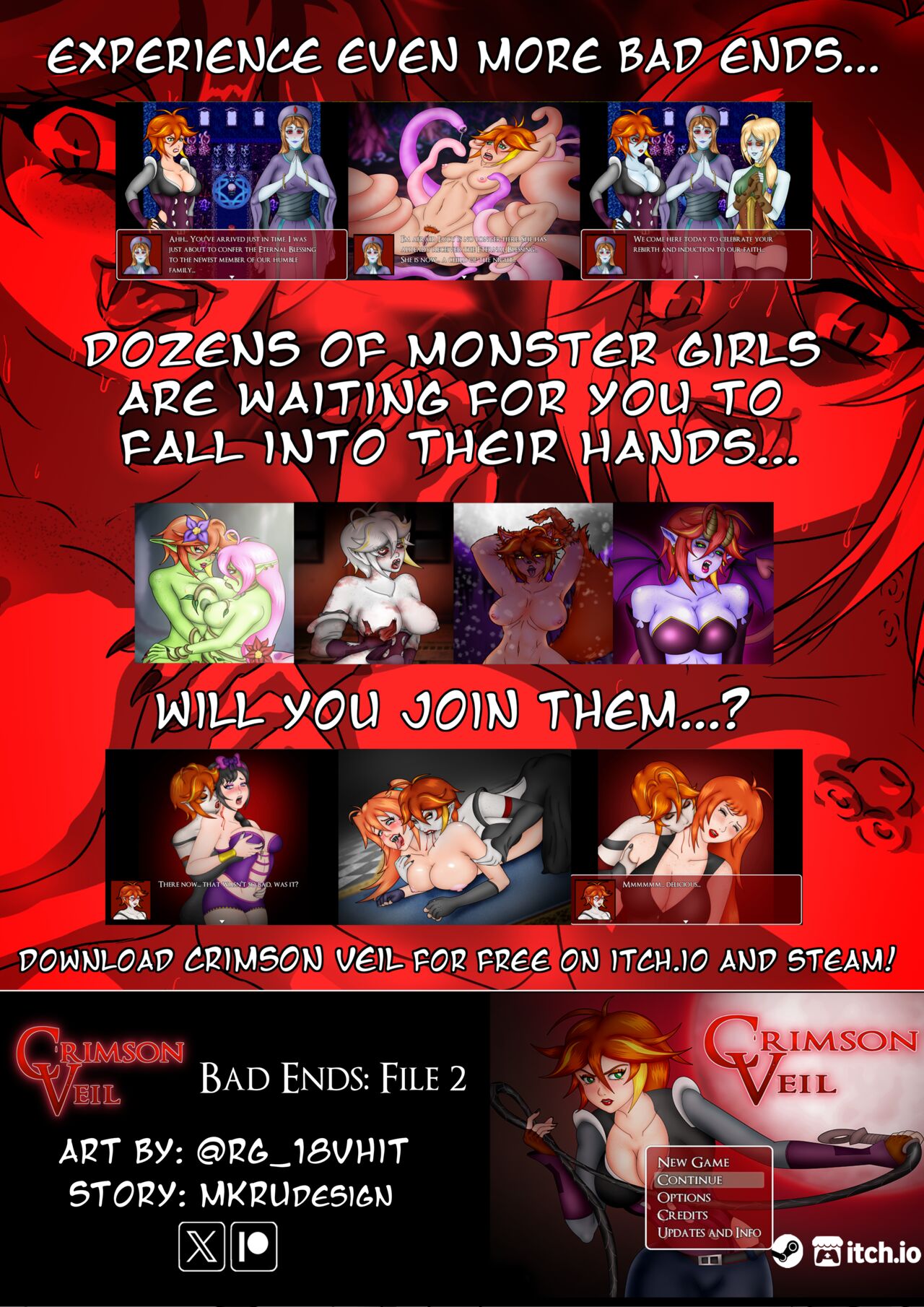 Crimson Veil Bad Ends: File 2 ENG page 12 full