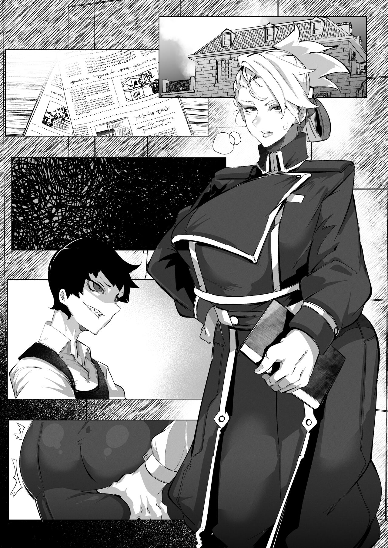 Hawkeye Chuui wa Nikubenki Tantou Hisho ni natta Youdesu page 12 full