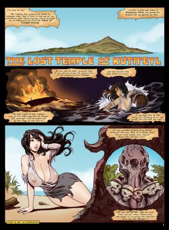 [UDDERS Comix] - The Lost Temple Of Kuth'Eyl: Part One (Patreon) cover