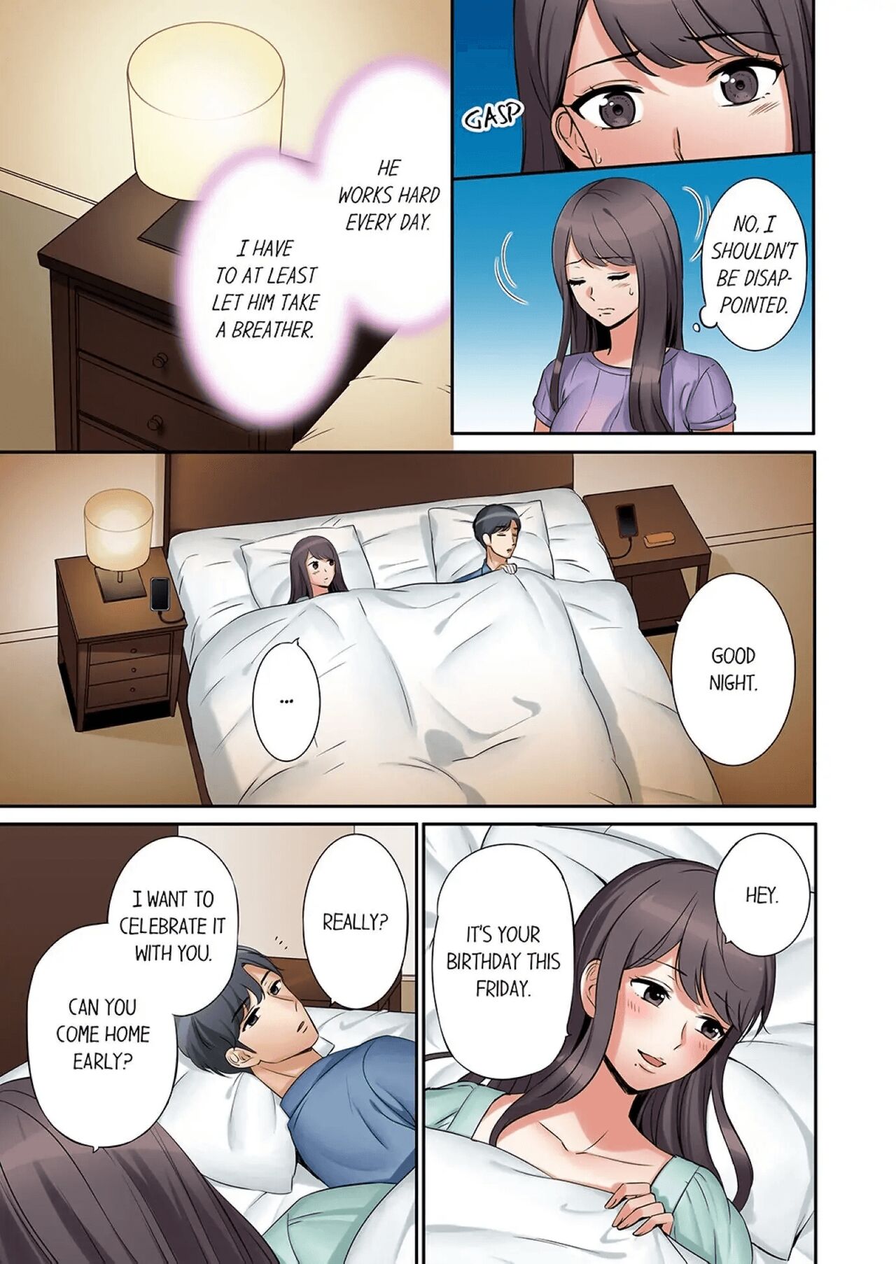"Ato 3-kai wa Ikeru yo ne?" Otto no Kitaku Mae, Zetsurin Gitei ni Nando mo Hametaosareru Tsuma 1 I A Wife Who Is Made to Cum Many Times by Her Peerless Brother-in-Law Before Her Husband Comes Home 1 page 4 full