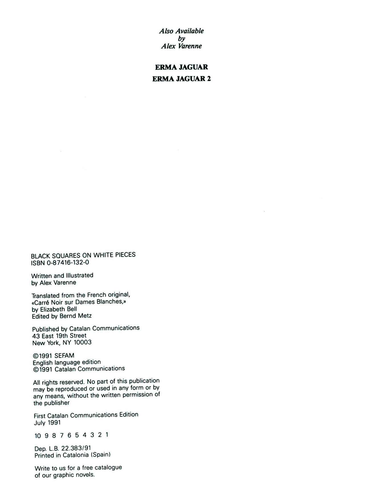 Alex Varenne - Black Squares On White Pieces page 4 full