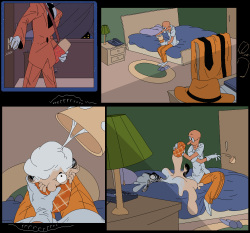 Mr. Stick and Fake Peppino Comic