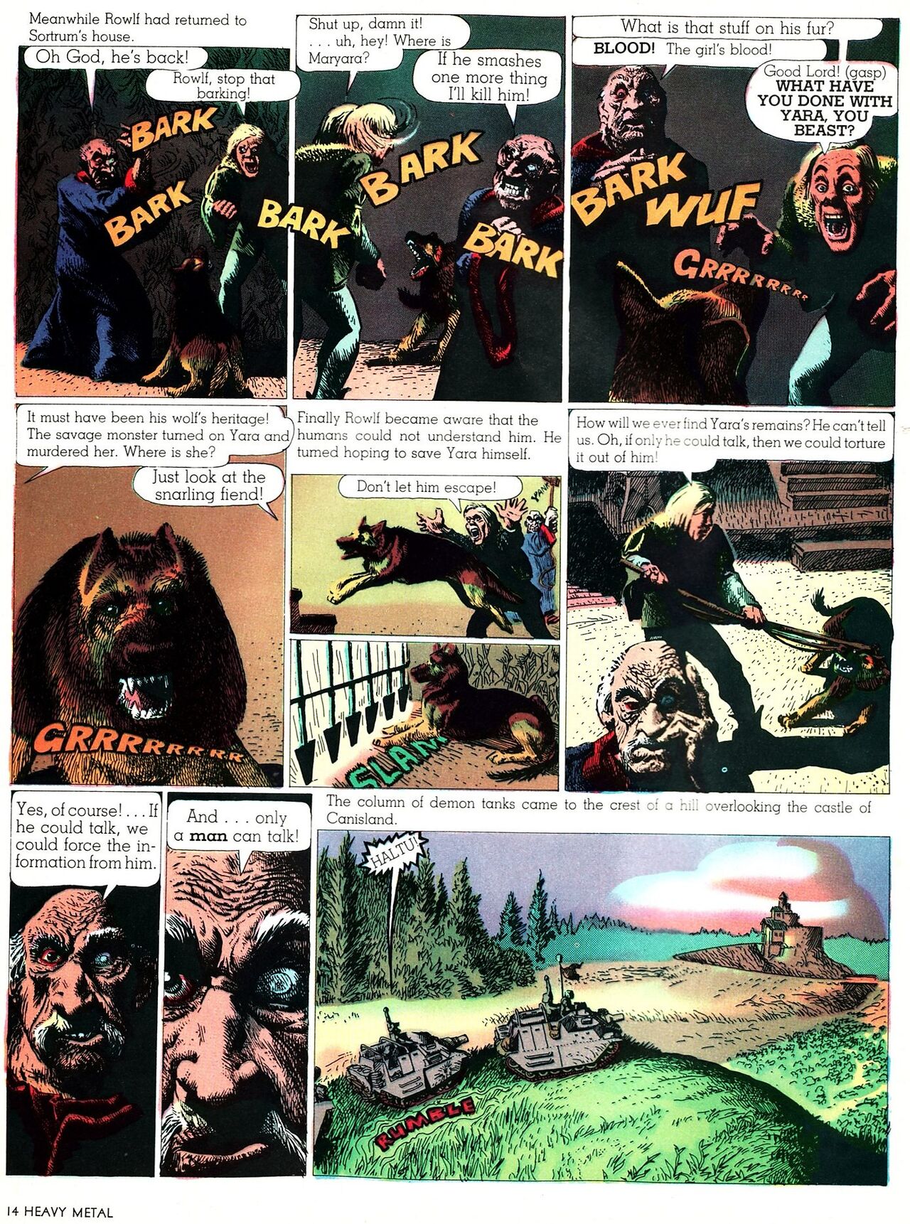 Rowlf   - Richard Corben page 10 full