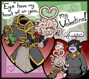 [FleaTrollus] Valentine Doodles cover