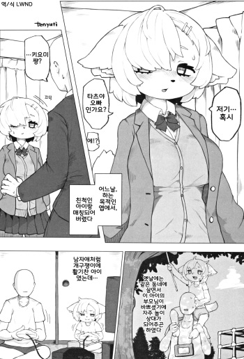 (C103) [Mayoineko (Tenyati)] Untitled (Kemokko Lovers 12) [Korean] [LWND] cover