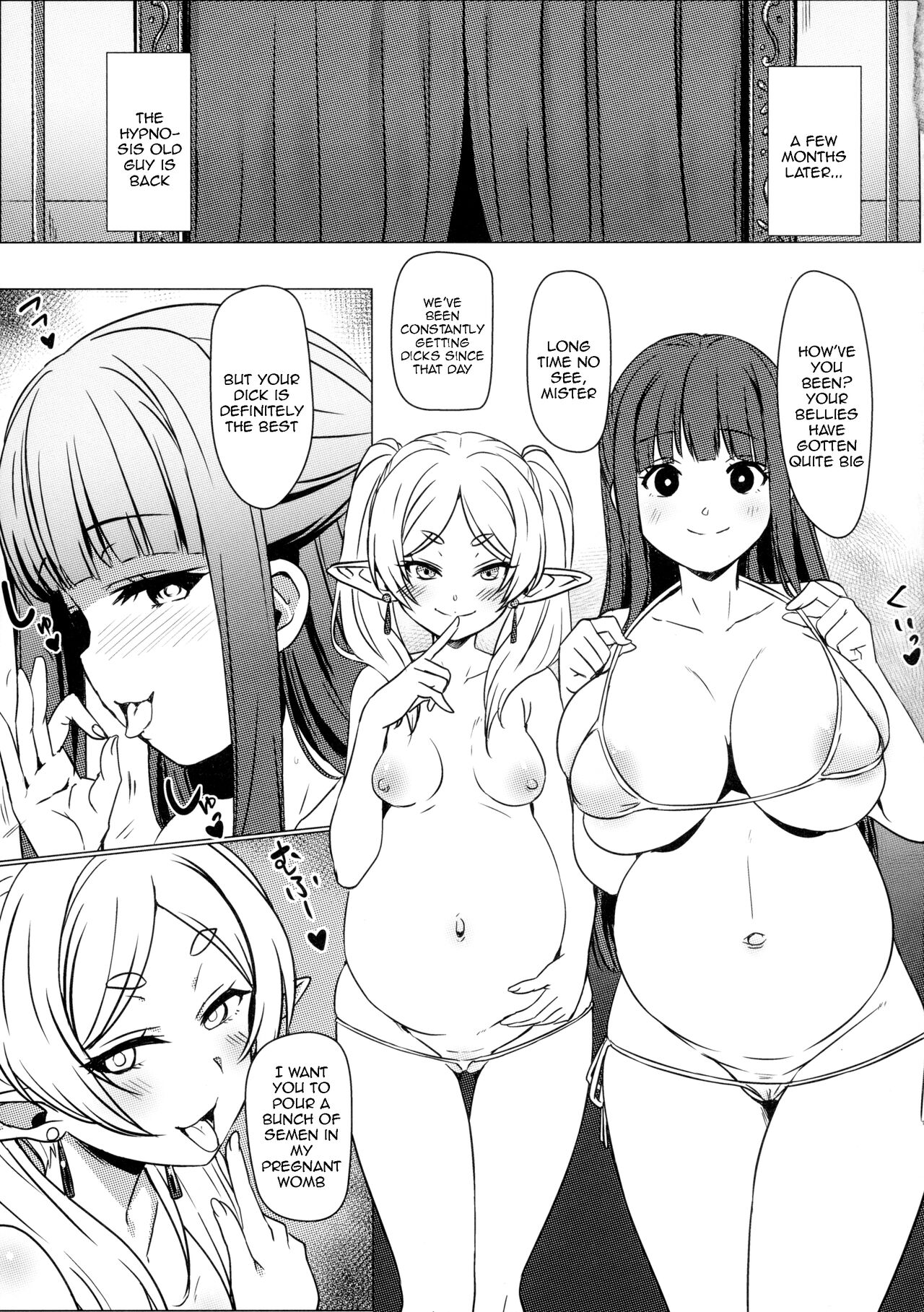 Isekai kara Kita Saimin Oji-san ni Tanetsuke sareru Hanashi |Bred By A Hypnotist Old Man Who Came From Another World page 11 full