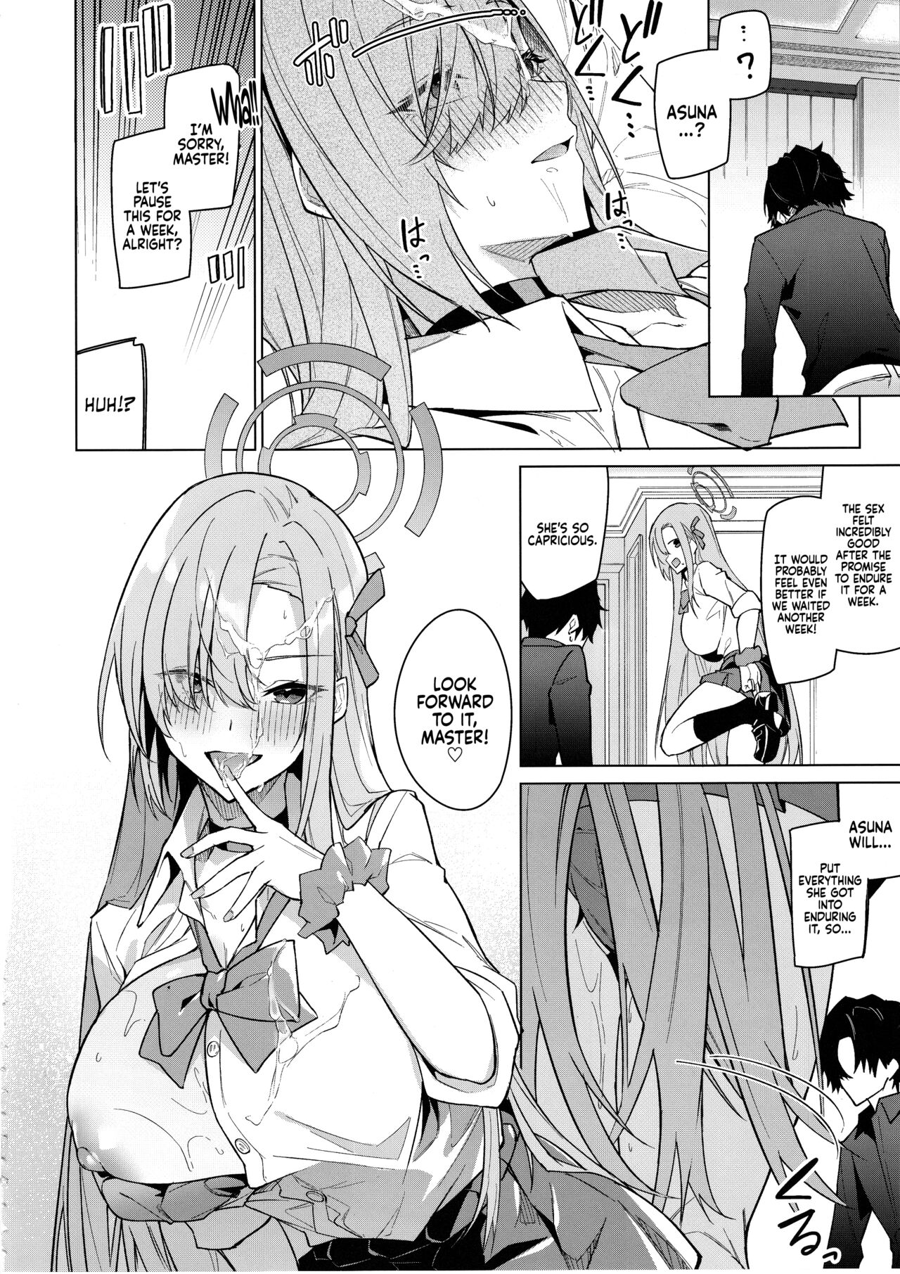 Asuna to Isshuukan Go ni. | With Asuna after a week apart. page 11 full