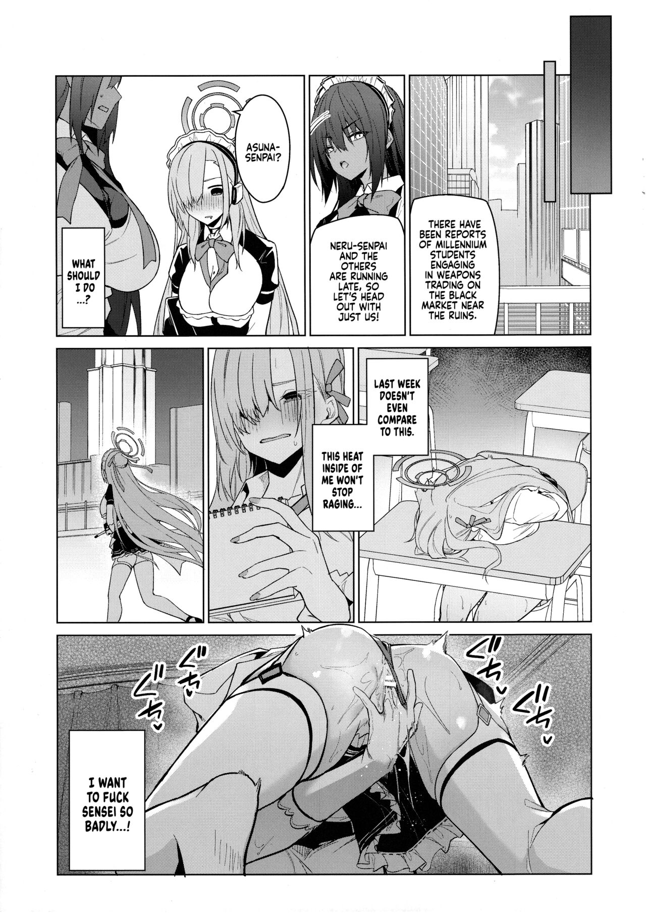 Asuna to Isshuukan Go ni. | With Asuna after a week apart. page 12 full