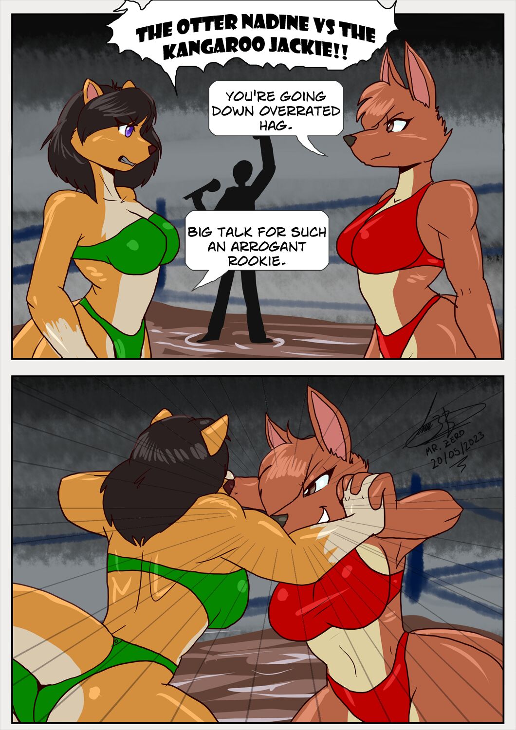 Mud Wrestling page 1 full