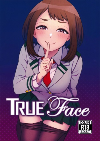 (C101) [cobalt green (Kobaji)] Himitsu no Kao | TrueFace (My Hero Academia) [English] [Fap It Scans] [Colorized] cover