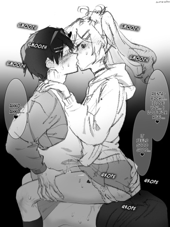 [呜呜呜呜啦是我] [pixiv id-73624770] AhkoRen (Kimi no Koto ga Daidaidaidaidaisuki na 100-nin no Kanojo) [English] cover