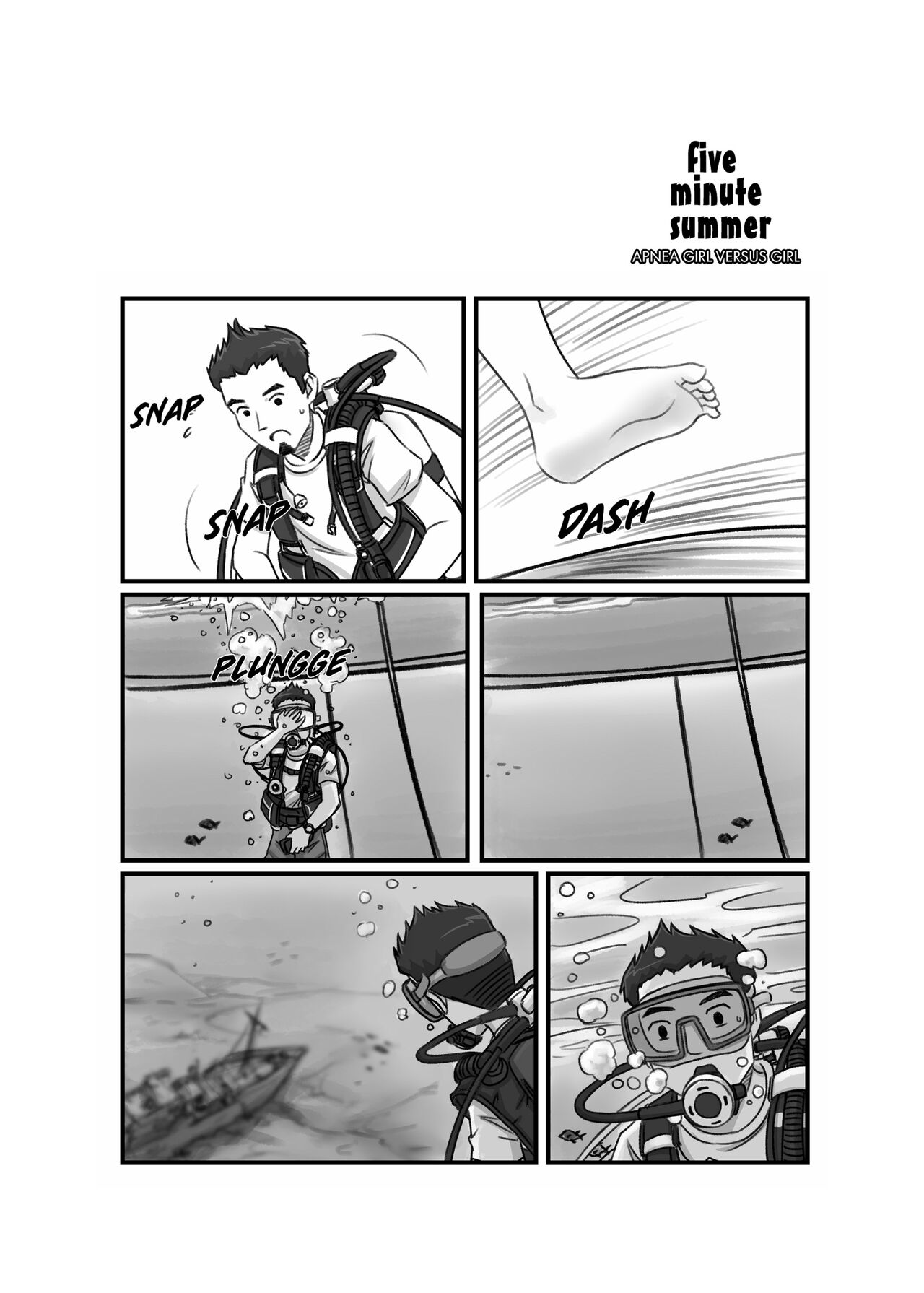 Apnea Girl Versus Girl page 12 full