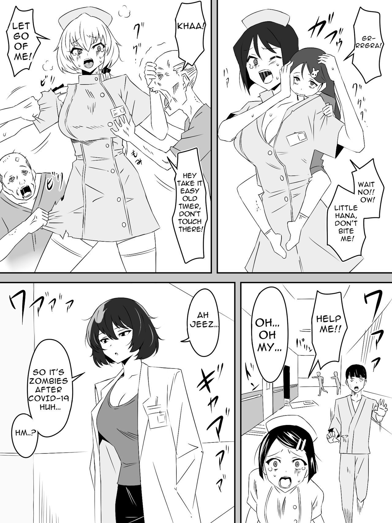 Zombie Harem Life ~Antibogi no Ore to Bakunyuu Zombie~ 4 | Zombie Harem Life ~My Immunity and the Big-Titted Zombie~ 4 page 3 full