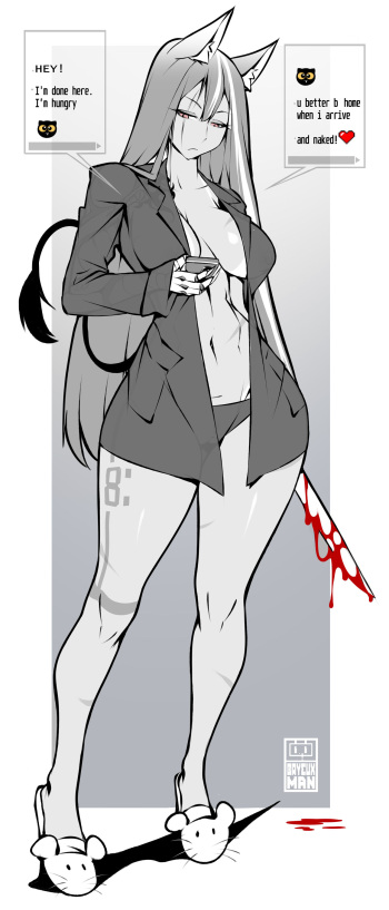[Bayeuxman] NekoGirl Assassin cover