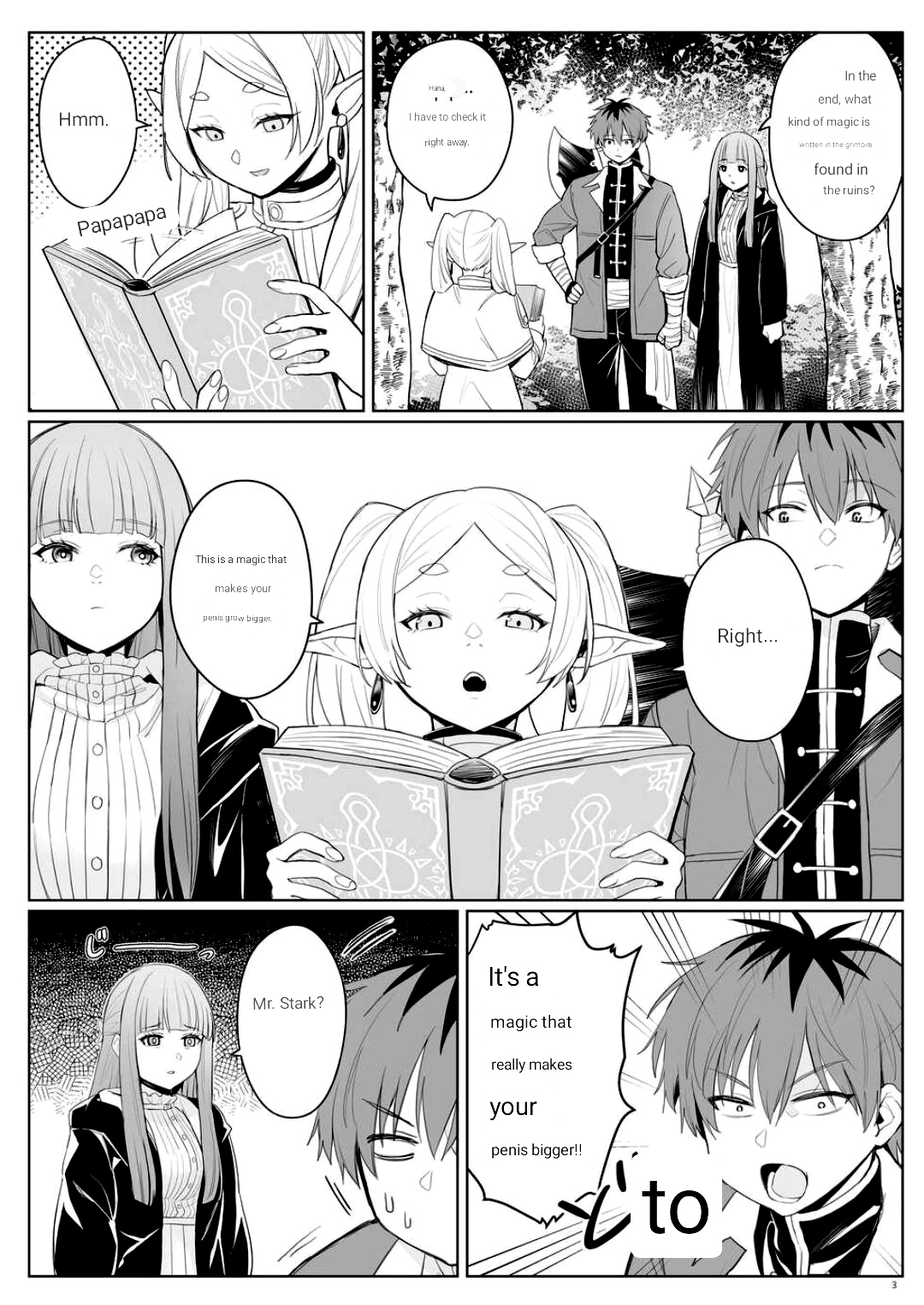 Chinchin ga Ookiku Naru Mahou page 2 full