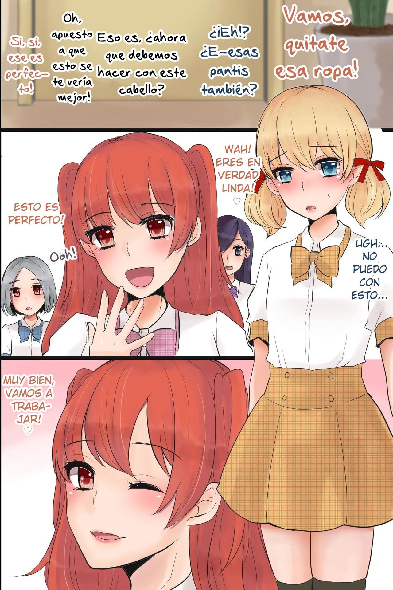 Mesuochi! Rankou Satsueikai ~Boku Otoko na no ni Kanjichau...!~ | Feminizacion! orgia en sesion de fotos page 7 full