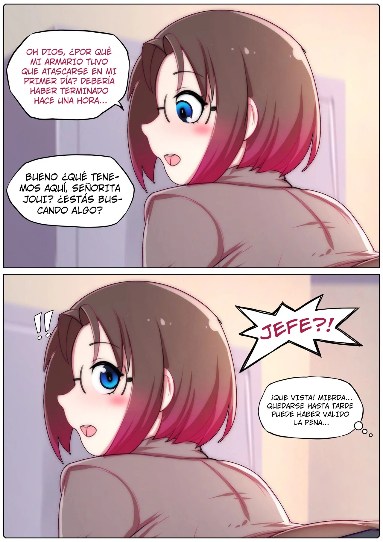 Elma intenta que no la despidan! page 3 full