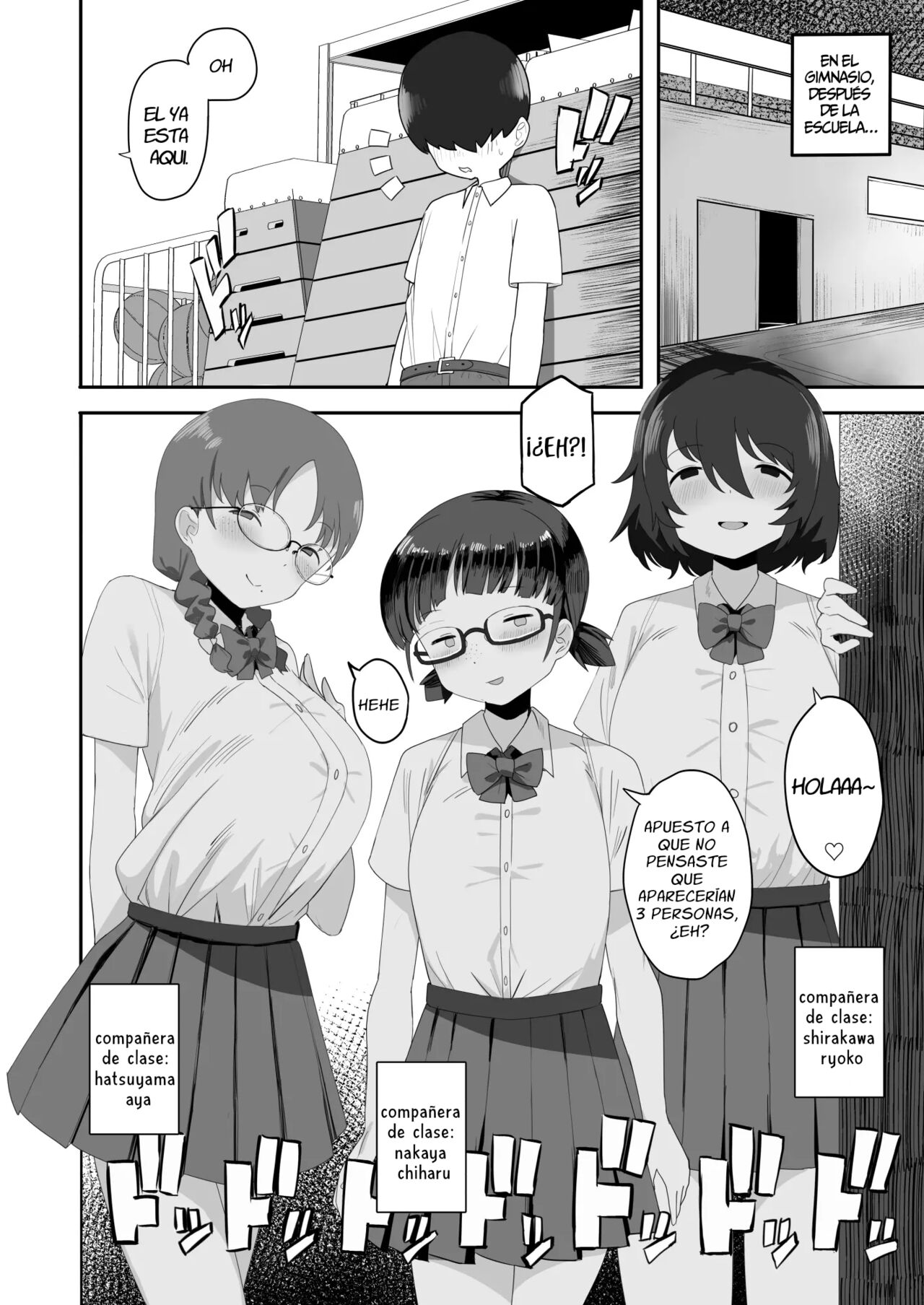 Jimi na Classmate Sannin ni Osowarete Shiboritsukusareru page 5 full