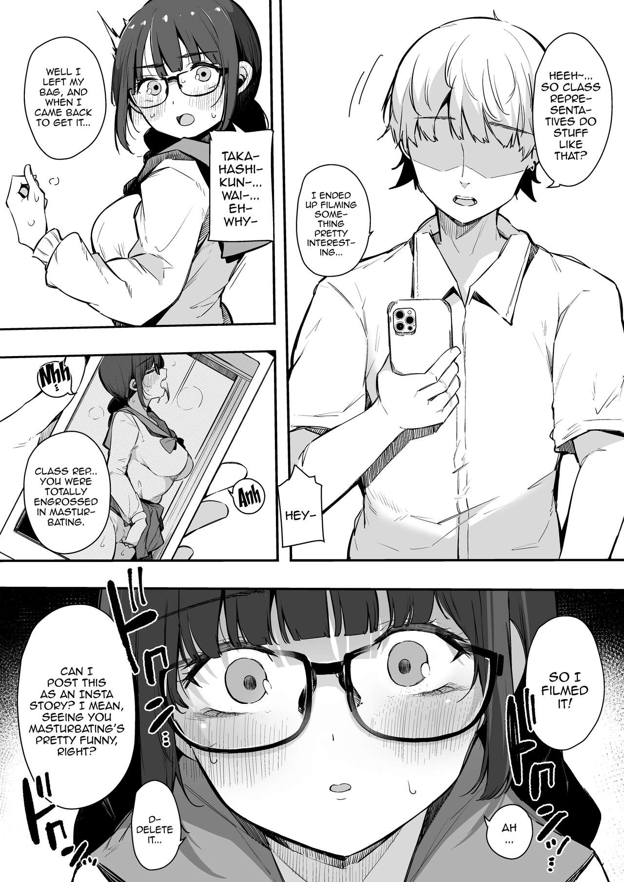 Seiyoku Tsuyome no Kareshi Mochi Iinchou ga Otosareru made. | Until The Boyfriend-Having Class President With A Strong Sexual Appetite Falls page 11 full
