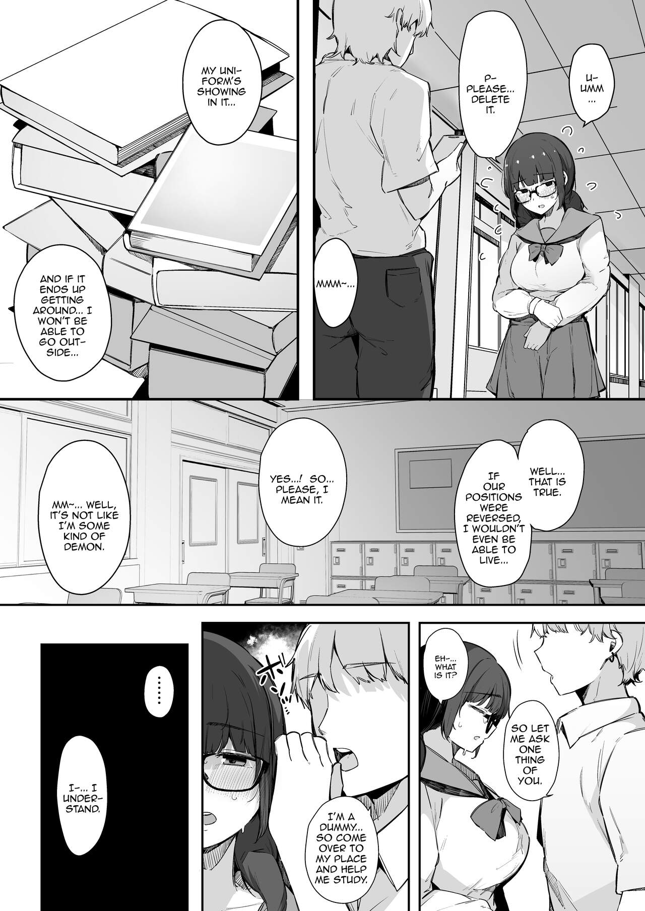 Seiyoku Tsuyome no Kareshi Mochi Iinchou ga Otosareru made. | Until The Boyfriend-Having Class President With A Strong Sexual Appetite Falls page 12 full