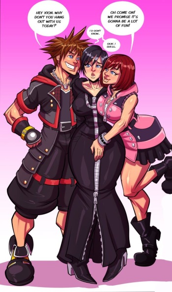[Fontez] Threesome (Kingdom Hearts) cover