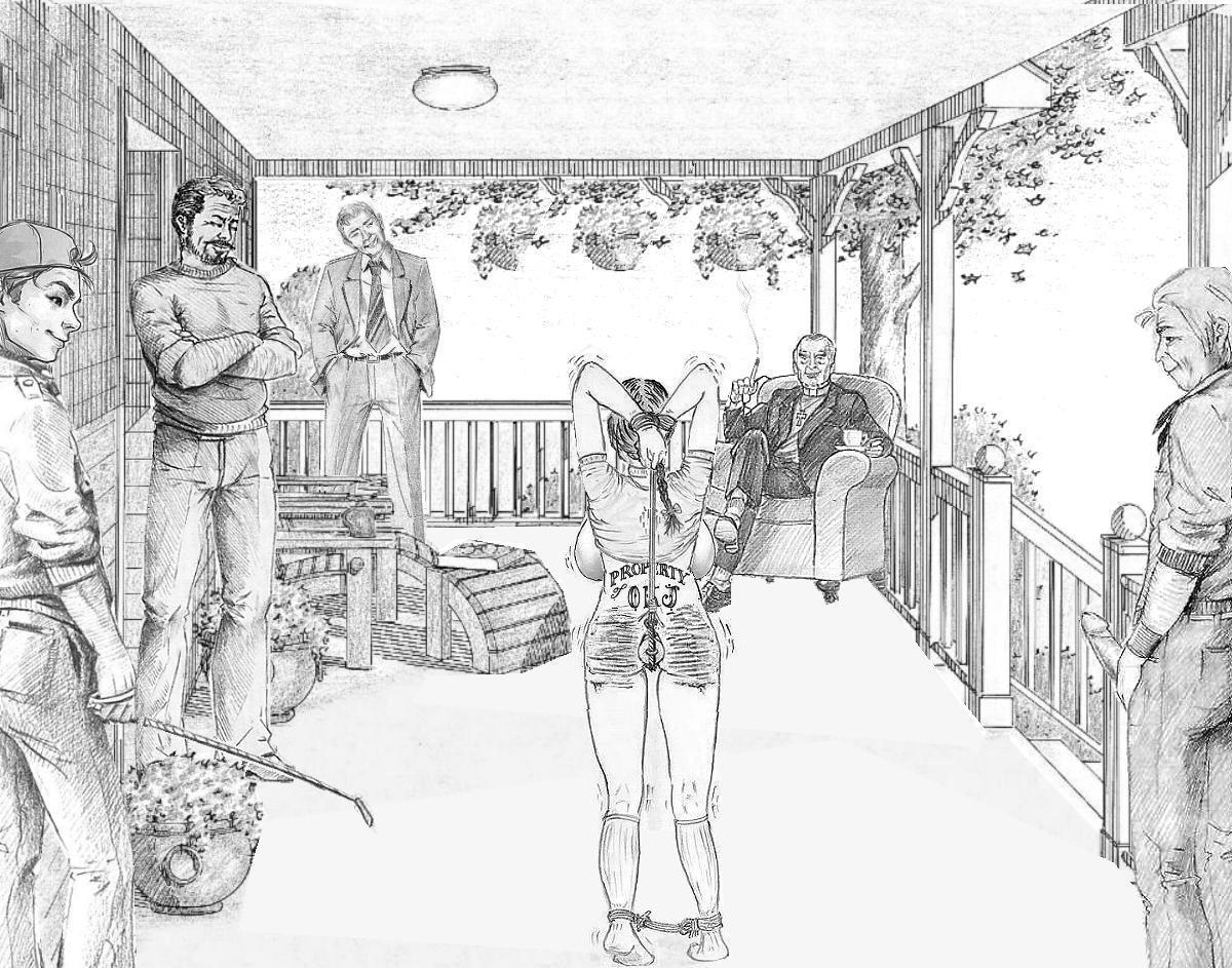 Joseph Farrel - Re-drawings 1 "Housewives in despair 3" page 10 full