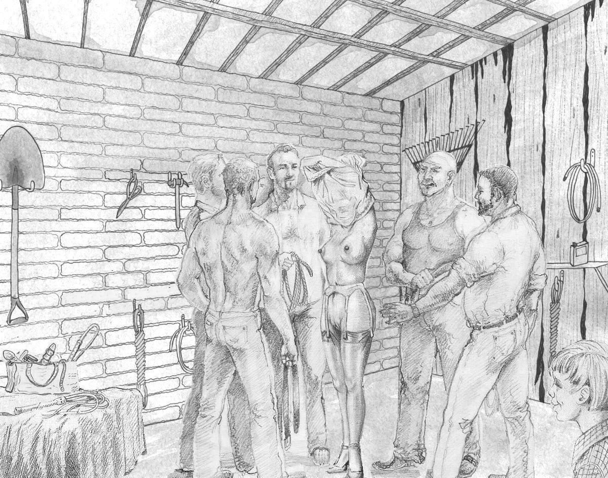 Joseph Farrel - Re-drawings 1 "Housewives in despair 3" page 12 full