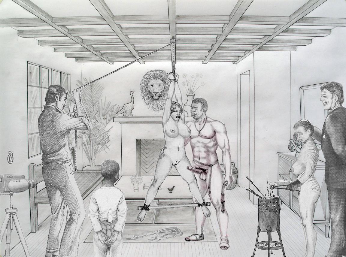 Joseph Farrel - Re-drawings 1 "Housewives in despair 3" page 4 full