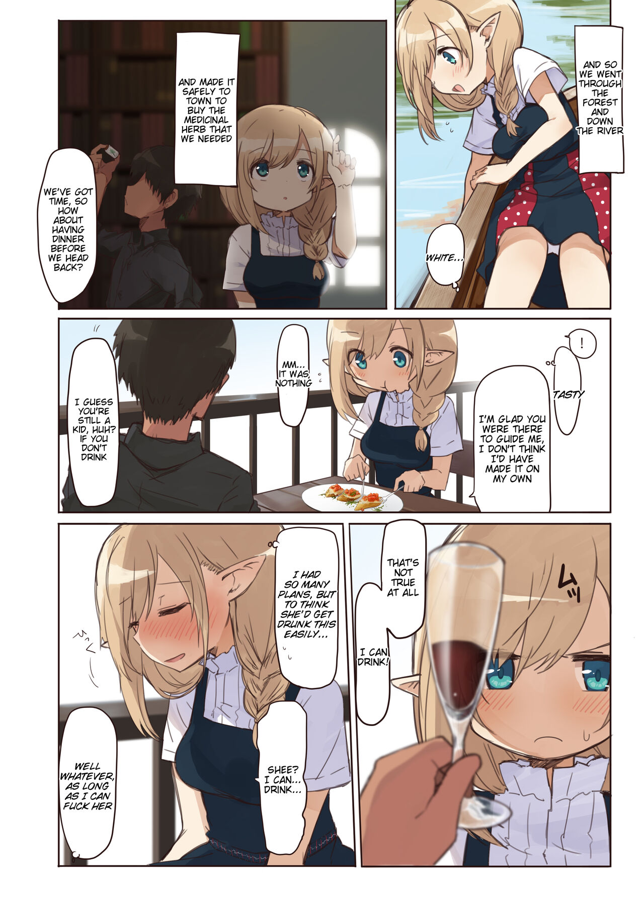 Elf to Iku Machi. - Town with Elves page 9 full