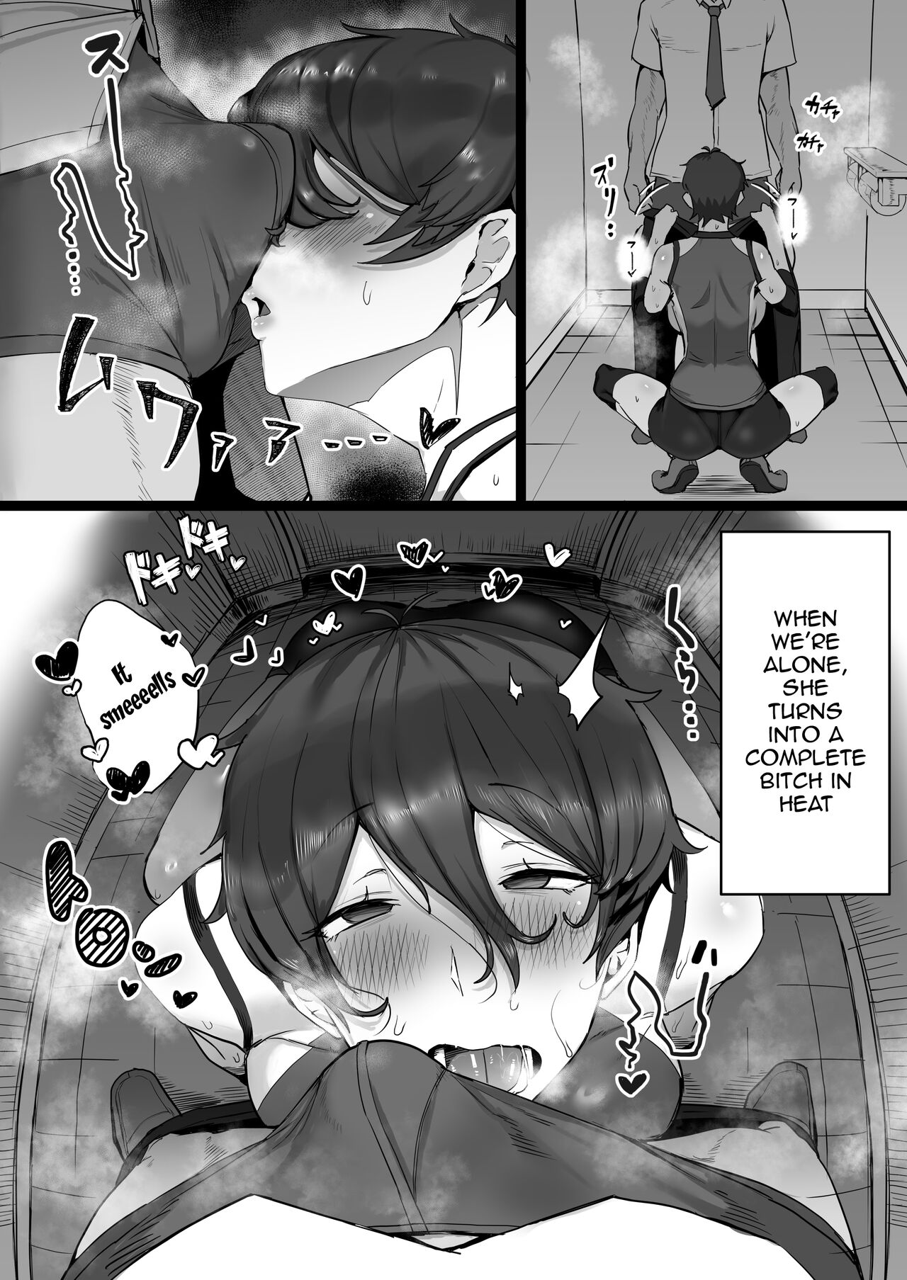 Having Sloppy Perverted Sex With My Childhood Friend Who's Got Princely Vibes So She's Super Popular With Girls, But Deep Down Is Actually a Masochistic Kitty page 9 full