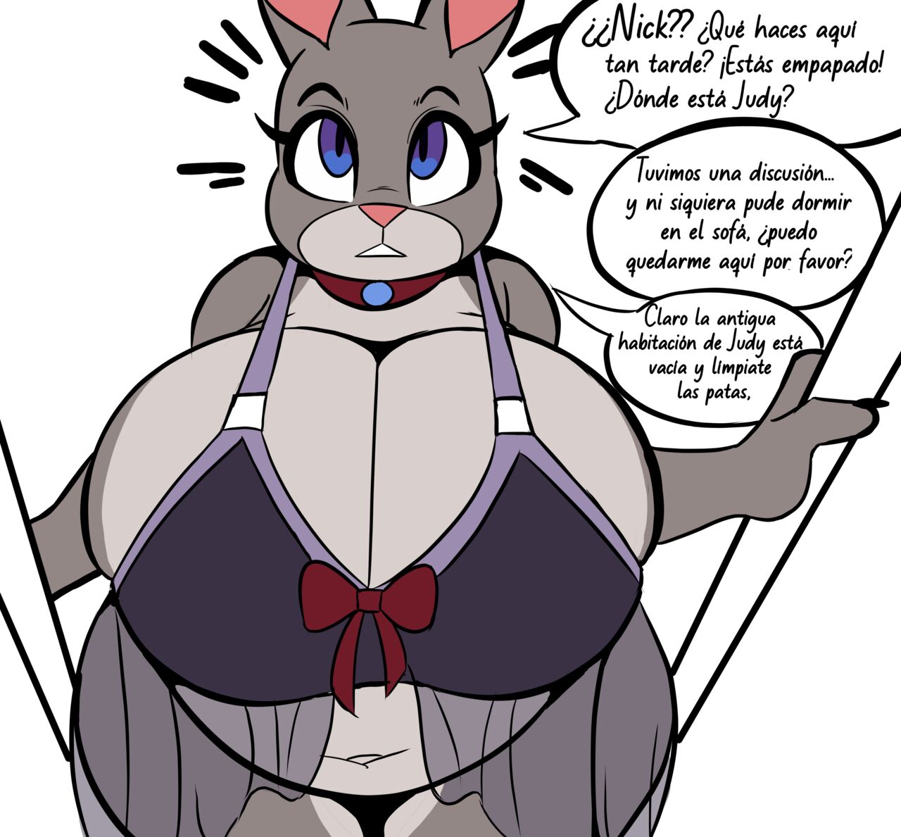 Bonnie Hopps Comic page 1 full