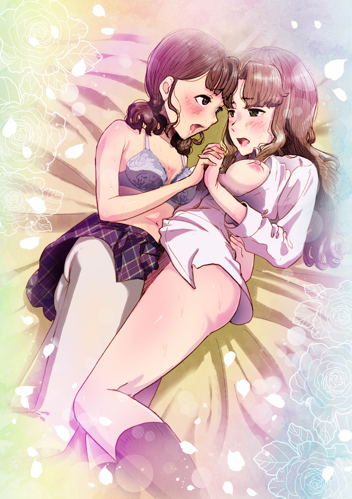 Futa x Yuri ～While The Curtains Whisper～ page 2 full