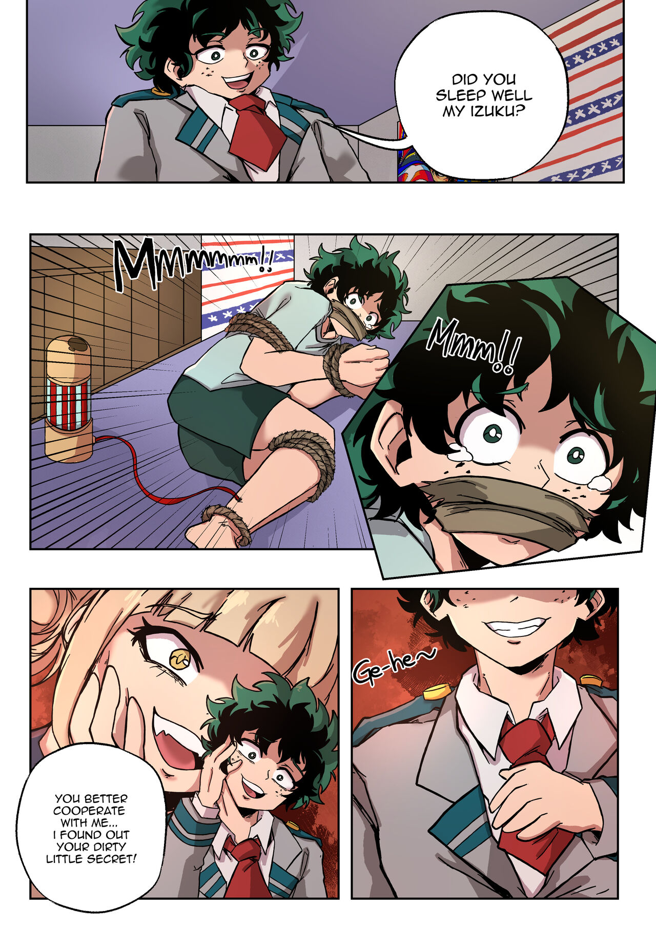 MHA Himiko Toga Comic page 4 full