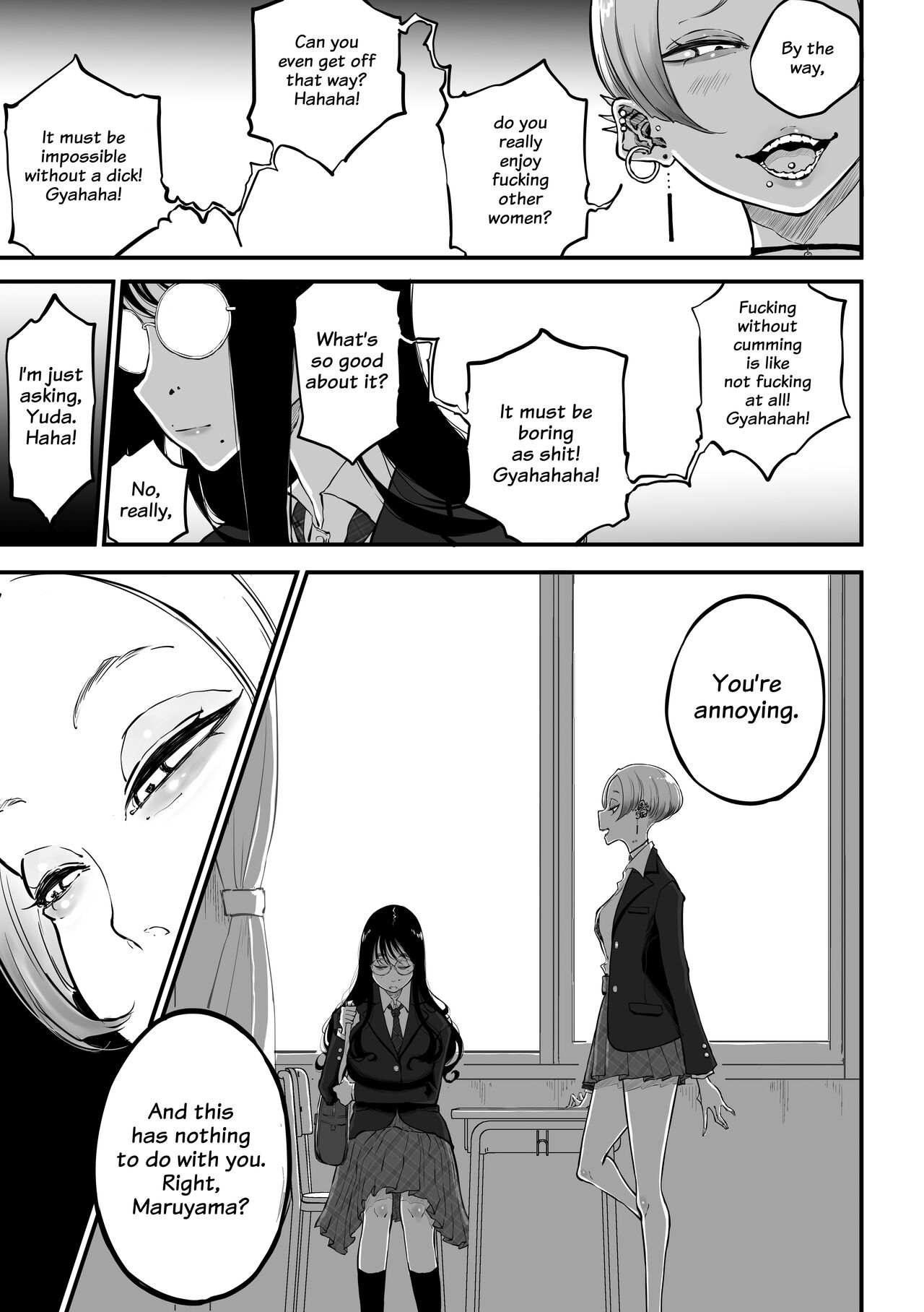 The Gyaru Who Mocked a Nerd After Discovering her Secret Account page 3 full